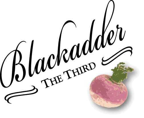 Blackadder the Third show logo