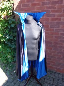 MKTOC Blue and black cape