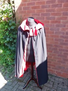 MKTOC Black and red cape